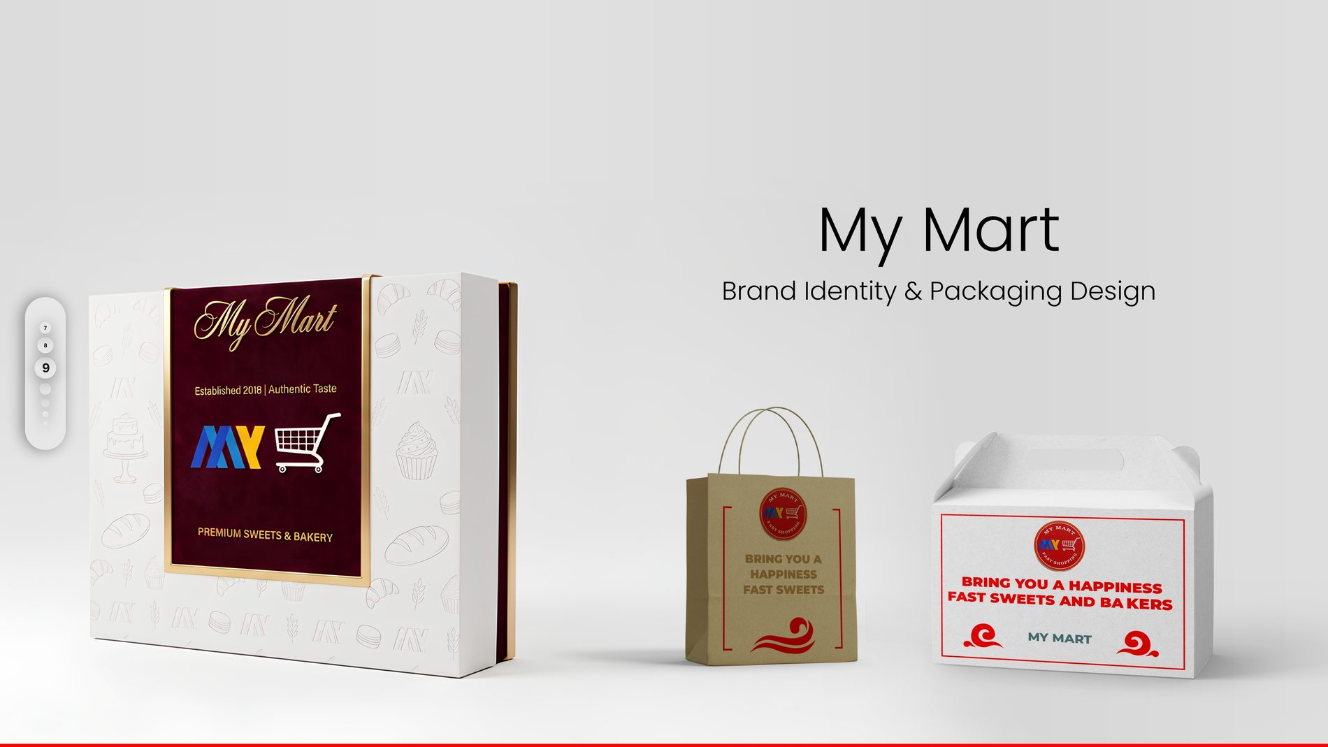 Box, bag & sweet packaging