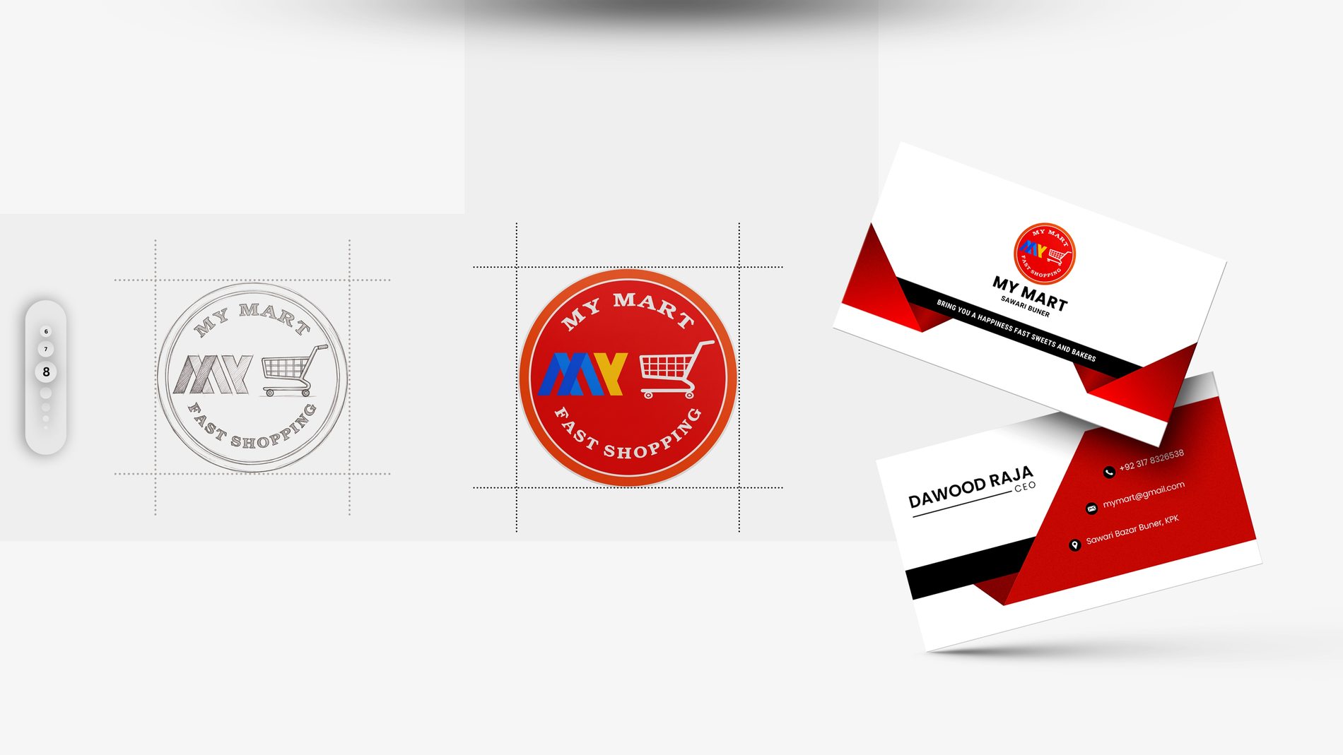 Logo construction & cards